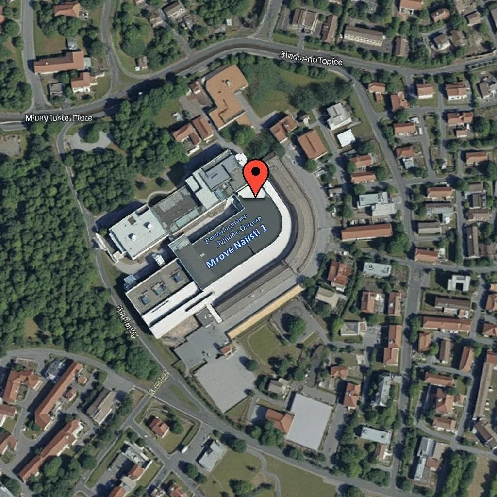 Mapa sídla CANONISE